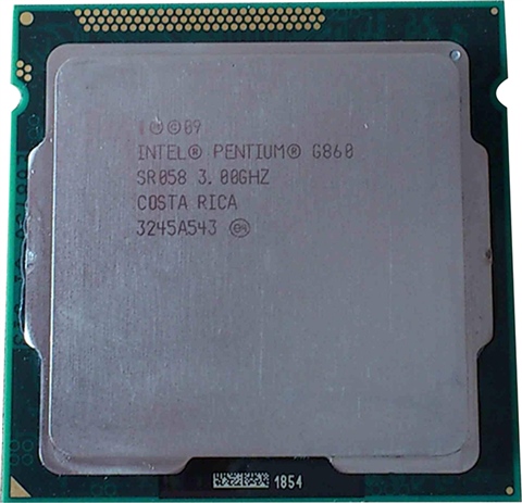 Intel Pentium G860 (3.0Ghz) LGA 1155 - CeX (UK): - Buy, Sell, Donate